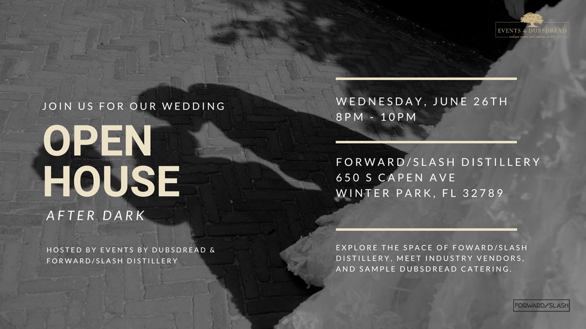 Wedding & Event Expo Open House at Forward/Slash Distillery
