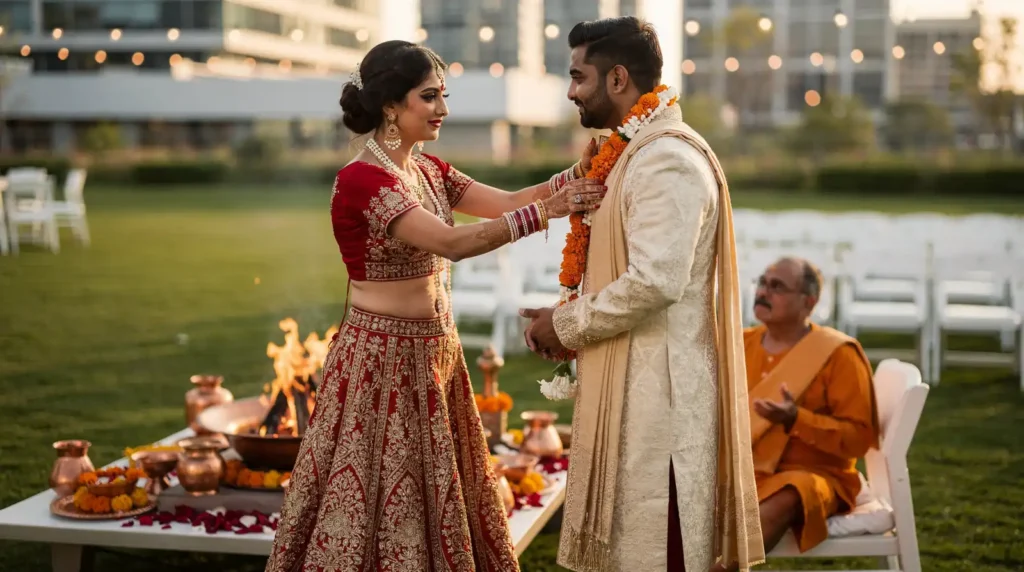 - hindu wedding preperation