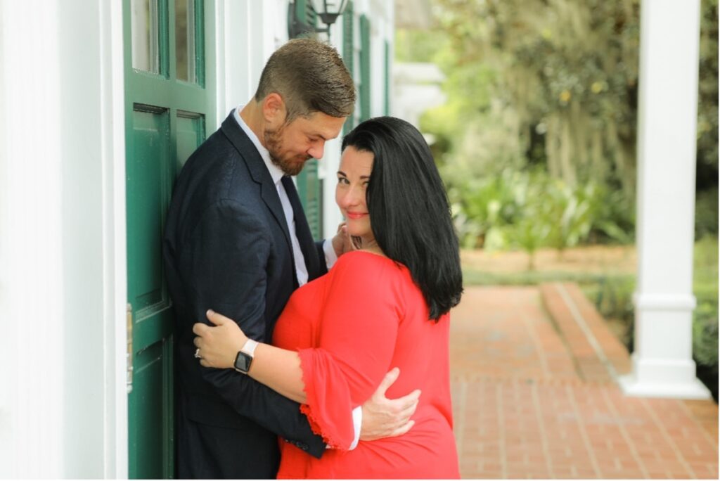 Real Wedding photograph of Becky and Shayne