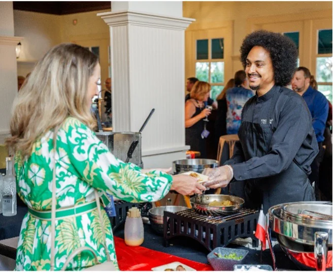 serving station at Historic Dubsdread, Steven Miller Photography